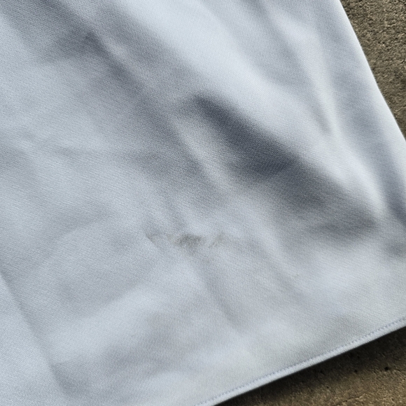 Aritzia Babaton Futurist Cruise Blue Maxi Dress Women's Size Medium NEW - Picture 5 of 5